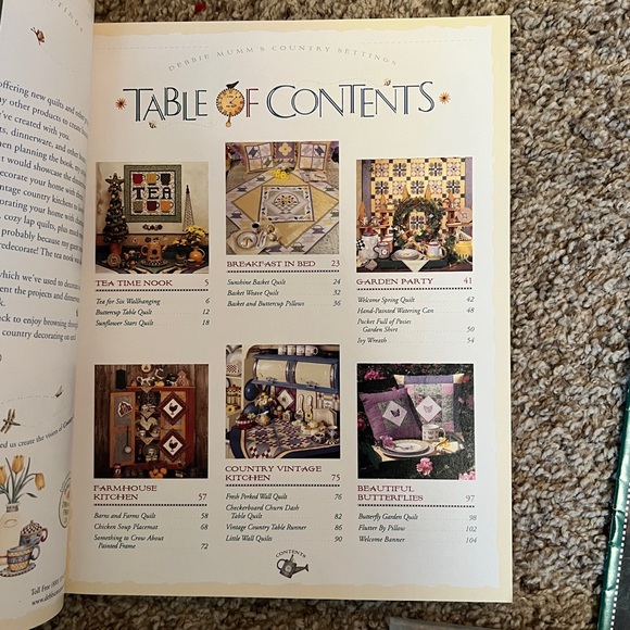 2 Debbie Mumm Quilt Pattern Books - Picture 7 of 8